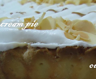 Banana Cream Pie, tarte à la banane et crème