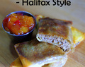 Baked Halifax Meat Egg Rolls