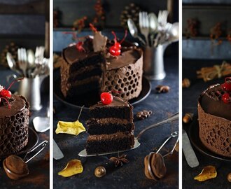 Przepis na: Tort czekoladowo wiśniowy - Blog kulinarny - Kuchnia Marty
