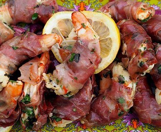 Grilled Limoncello Shrimp