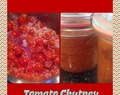 Tangy yet sweet tomato chutney, perfect as a topping or side