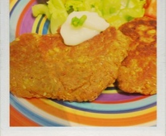 Chickpea cutlets from veganomicon