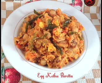 Egg Kothu Parotta | முட்டை கொத்து பாரொட்டா | Muttai Parotta | Minced Egg Parotta | Anda Parotta