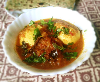 Egg Masala Curry Recipe – Spicy Egg Curry (Anda Curry) Recipe