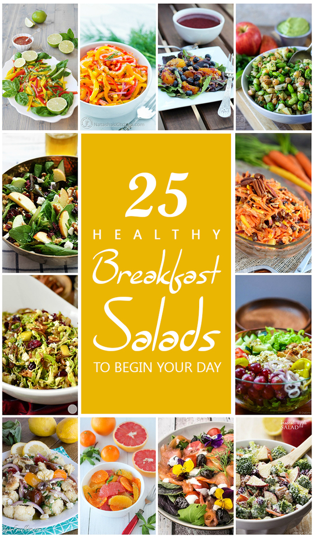 25 Healthy Breakfast Salads to Begin Your Day