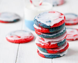 Red White and Blue Cookies