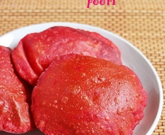 beetroot poori recipe | Toddlers and kids breakfast recipes