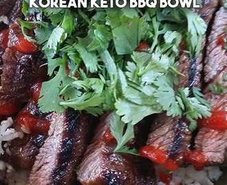 Korean BBQ Keto Bowl