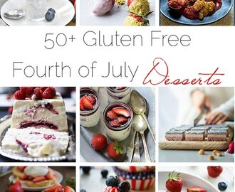 50+ Gluten Free Fourth of July Desserts