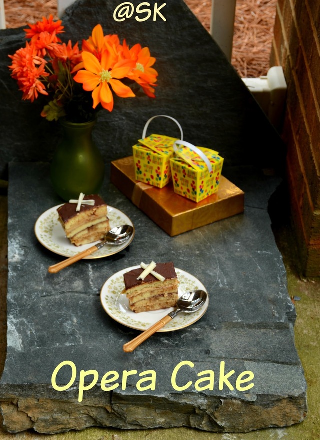 Opera Cake - French Pastry - Baking Partners