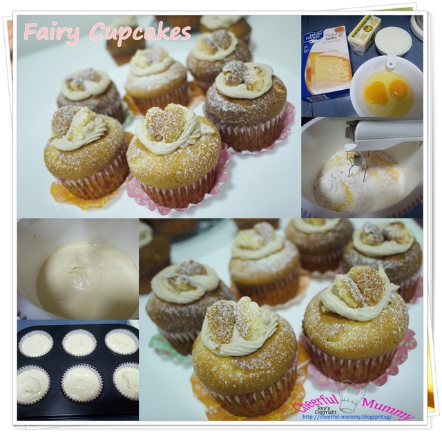 天使造型杯子蛋糕Fairy Cupcakes