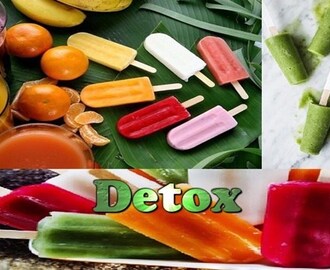 Receita de Picolés Detox 3 Receitas super fácil e deliciosa, parte da dieta detox, alem de uma delicia ajuda a desintoxicar o organismo, anote a receita e prepare.
