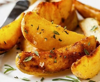 Receita de Batatas de Forno, veja como fazer essa receita deliciosa e fácil de batata assada, para qualquer refeição, anote a receita.