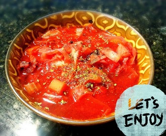 美白健康蕃茄椰菜湯