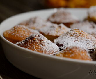 Süße Kürbis-Muffins die so fluffig sind wie wolkige Waffeln