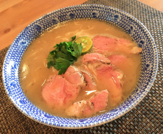 MENSHO TOKYOのラム豚骨ラーメンの再現に挑戦！のレシピ