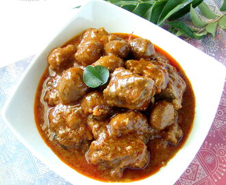 Koorka Irachi Curry/Chinese Potato and Beef Curry