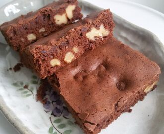 Super schokoladige Brownies mit Dinkelmehl und ohne weißen Zucker