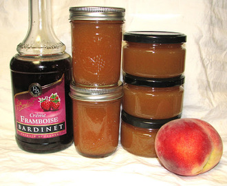 Day 248: Peach Raspberry Liqueur Jam