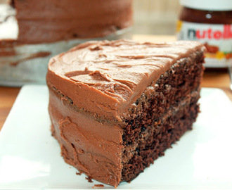 Chocolate Dreaming Cake with Nutella Buttercream