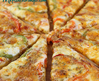 Pizza  fait maison : pâte à pizza facile !