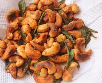 Indian Spiced Cashews Recipe