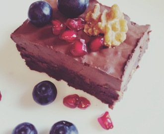 Zdrowe brownie - bez pieczenia, cukru i nabiału - Healthy tastes good by Lila