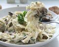 Creamy Cabbage with Mushrooms