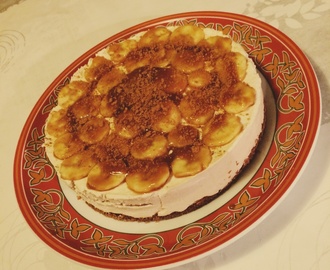 Cheesecake banane caramel au beurre salé