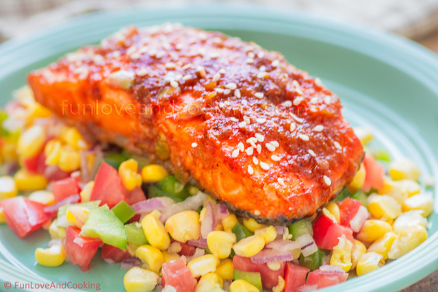 Honey Glazed Salmon –  A Perfect Date Night Recipe