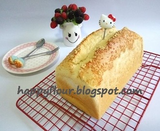 Caramel Pudding Chiffon Loaf Cake