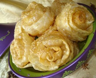 al warda (dabla , khachkhache , amezough, 3mamet al kadi )- gateaux au miel حلويات جزائرية معسلة