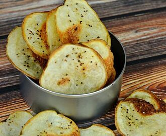Simple Baked Potato Chips