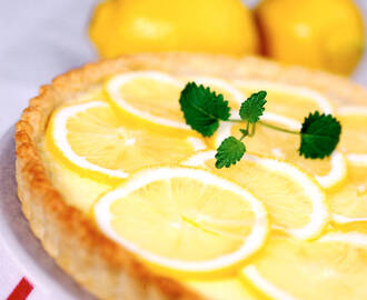 Citronpaj   – recept på fransk klassiker