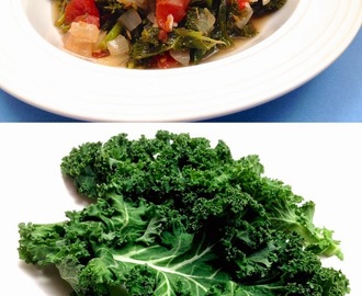 Kale (chou frisé) braisé à l’Ail et au Cumin