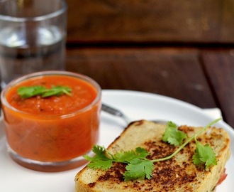 Grilled Cheese with Tomato Soup