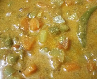 Vegetable kurma recipe in tamil for chapathi/Veg kurma/veg kurma in tamil or recipe in tamil