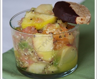Salade de fruits à la noix de coco