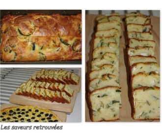 Cake chèvre courgettes
