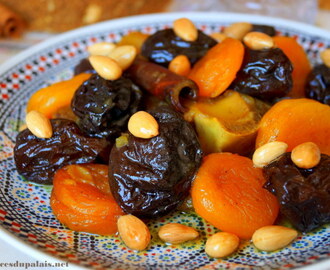 Tajine aux pruneaux & abricots secs / Plat Ramadan