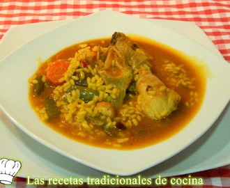 Receta de arroz con pollo y verduras