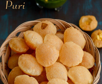 Pani Puri Recipe | Golgappa Recipe | How to Make Puris For pani Puri | Golgappa - Street Food Recipe