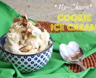 No-Churn Cookie Ice Cream