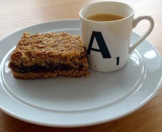 Coffee and orange date slice: tray bake with a little extra