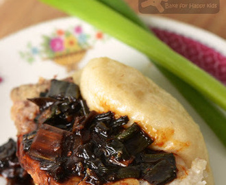 Chinese Spiced Slow-cooked Pork Shoulder (Bill Granger) with Oat Steamed Buns