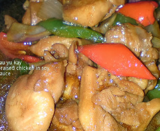 Tau Eu Kay [Braised Chicken with Soy Sauce]