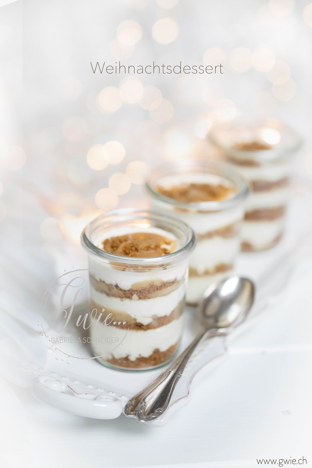 Ein Dessert für Weihnachten - Spekulatius Trifle