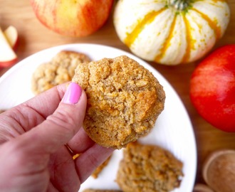 Paleo Apple Cookies (GF, grain-free)