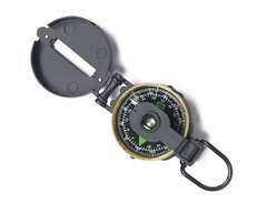 Lensatic kompass i metall