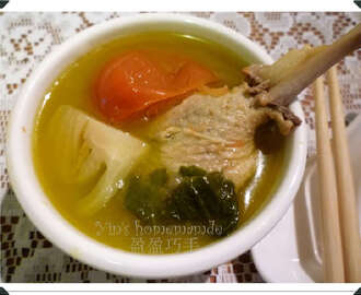 Salted Vegetables Duck Soup (Kiam Chai Ark) 咸菜鸭汤